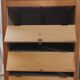 Art Deco style solid wood storage unit - mid 20th century