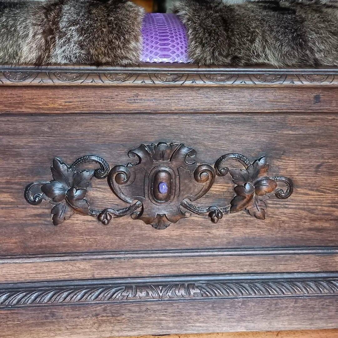 Large chest, early 20th century, art restoration