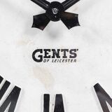 Industrial cast iron gents of leicester clock