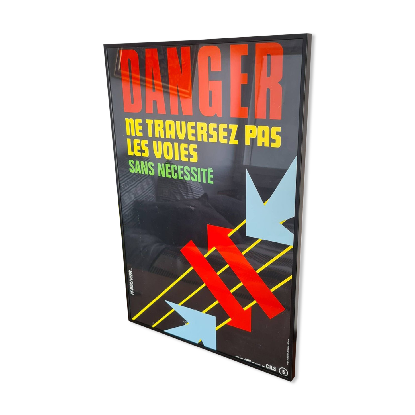 Vintage RATP poster from the 70s