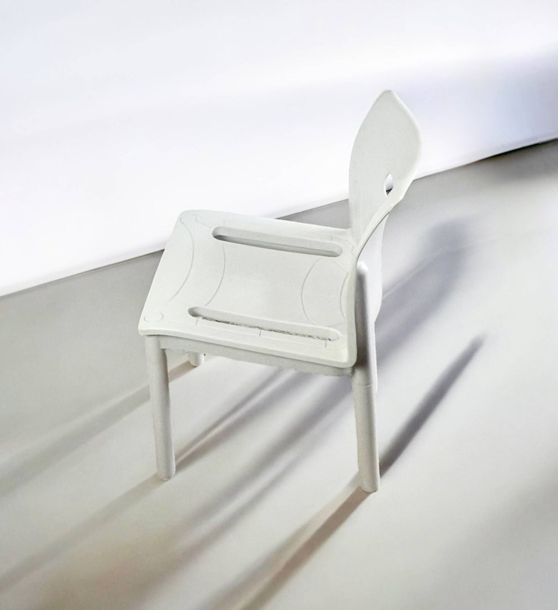 Vintage Dining Chair 4870 by Anna Castelli Ferrieri for Kartell, 1980s