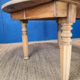 Vintage farmhouse coffee table with flaps