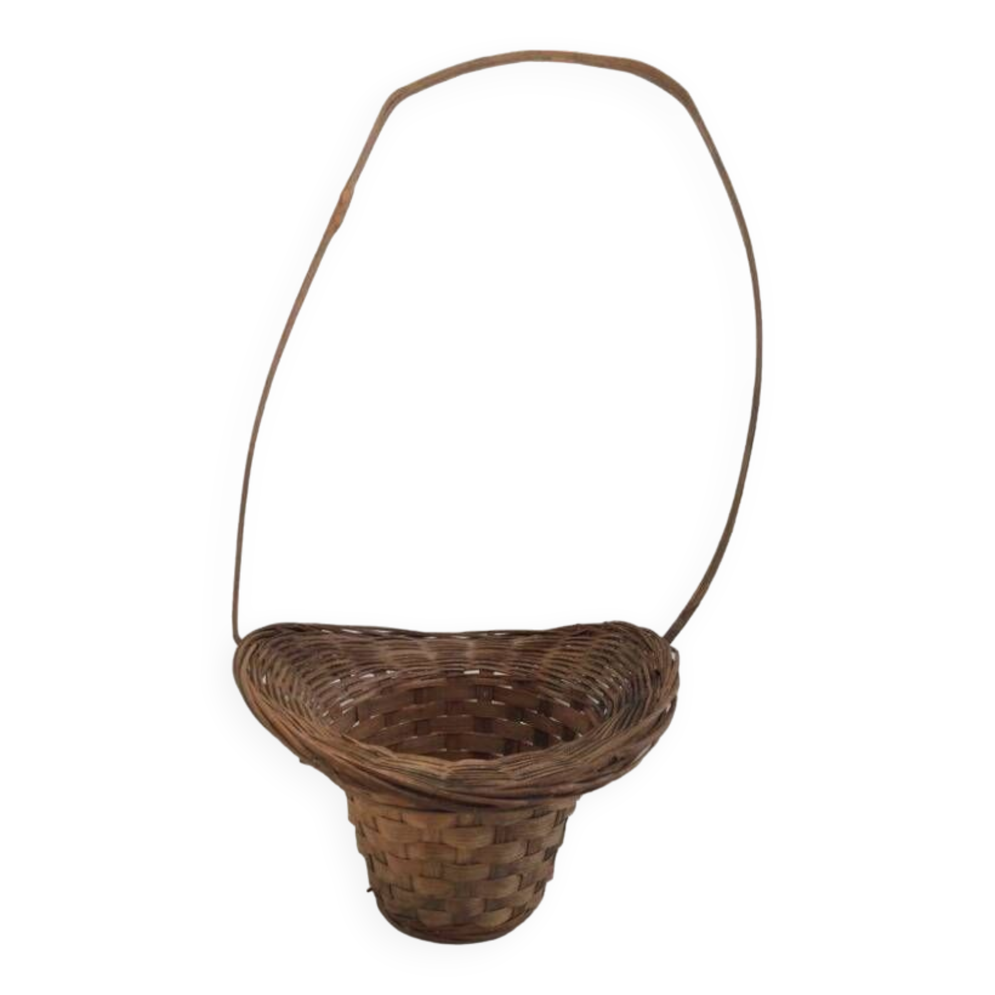 Vintage Jolie panière tressée
