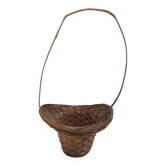 Vintage Pretty woven basket