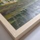 Oil on panel signed by Maurice Leuleu Autumn landscape 104x54 cm framed