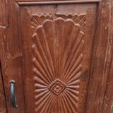 Old wooden chest of drawers