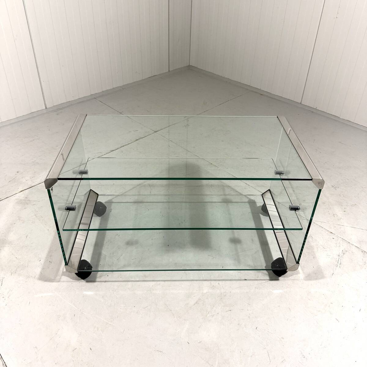 Gallotti&Radice audio rack, television table, side table Tris 1971