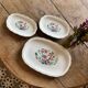 Set of 3 vintage relish dishes, "Indian Tree" model by Digoin