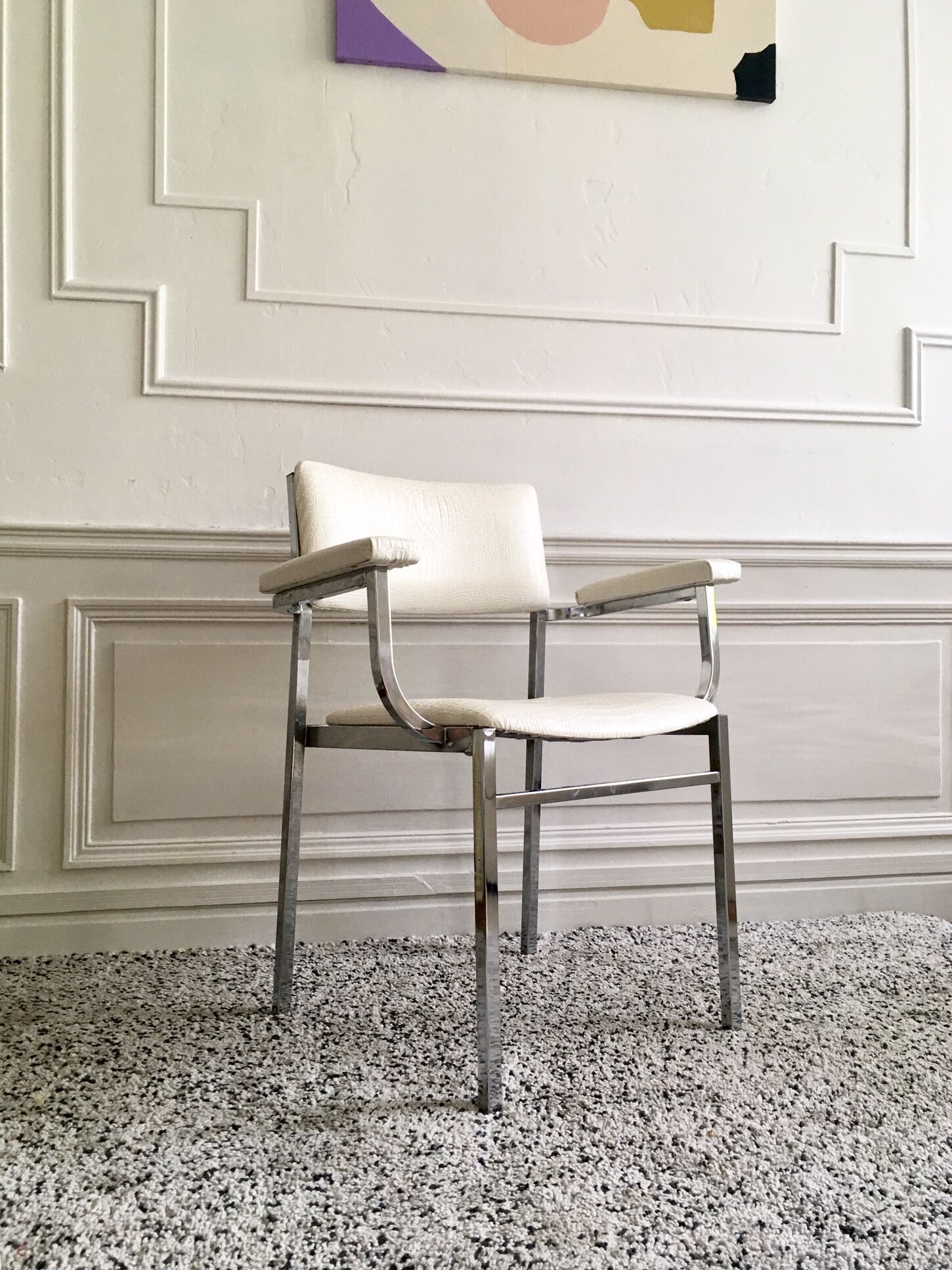 Restored vintage  armchair 70