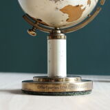 Globe Planet brass cigarette dispenser