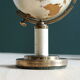 Globe Planet brass cigarette dispenser