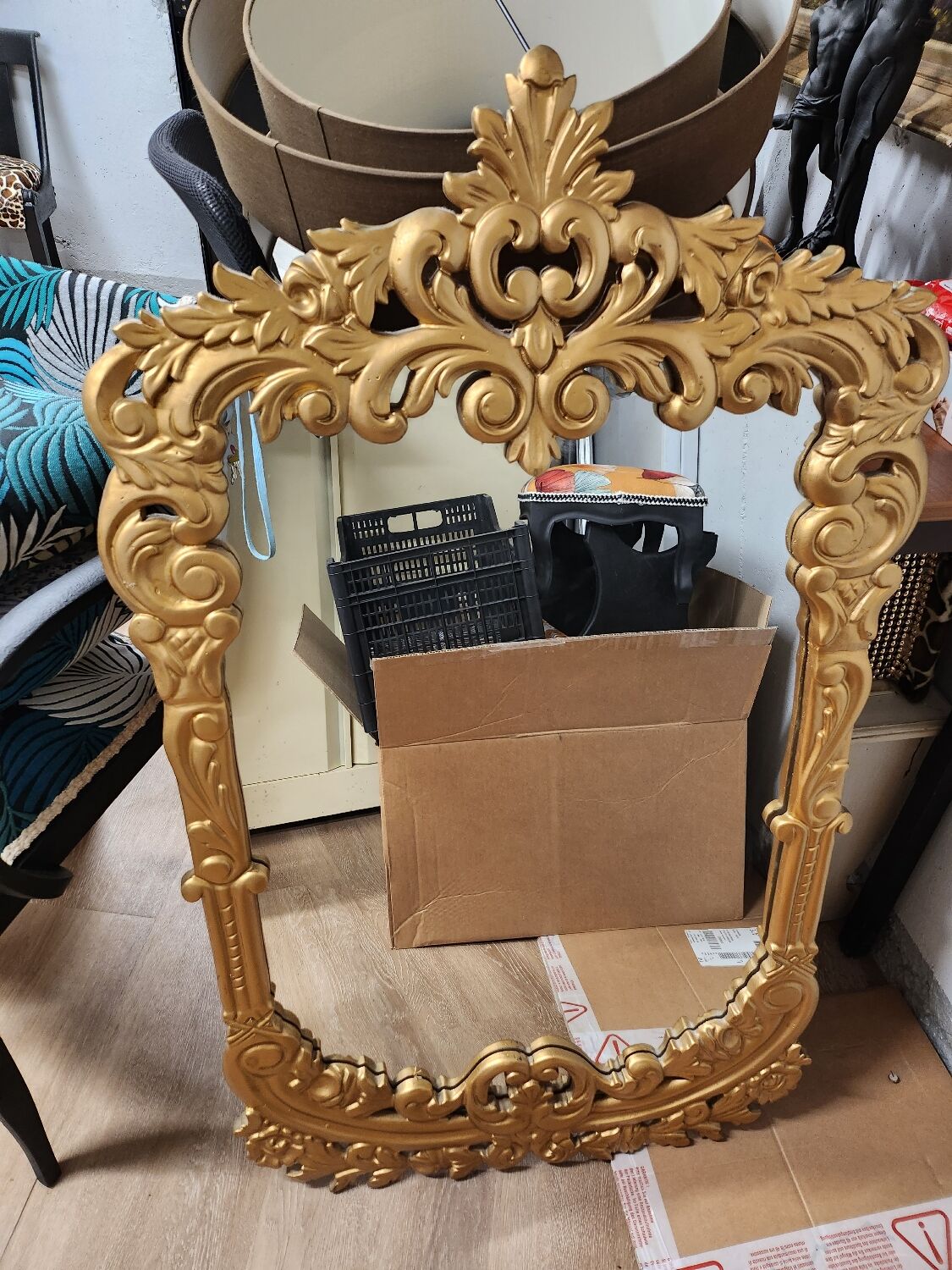 Antique mirror