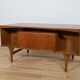 Bureau autoportant vintage en teck par Valdemar Mortensen, 1960s