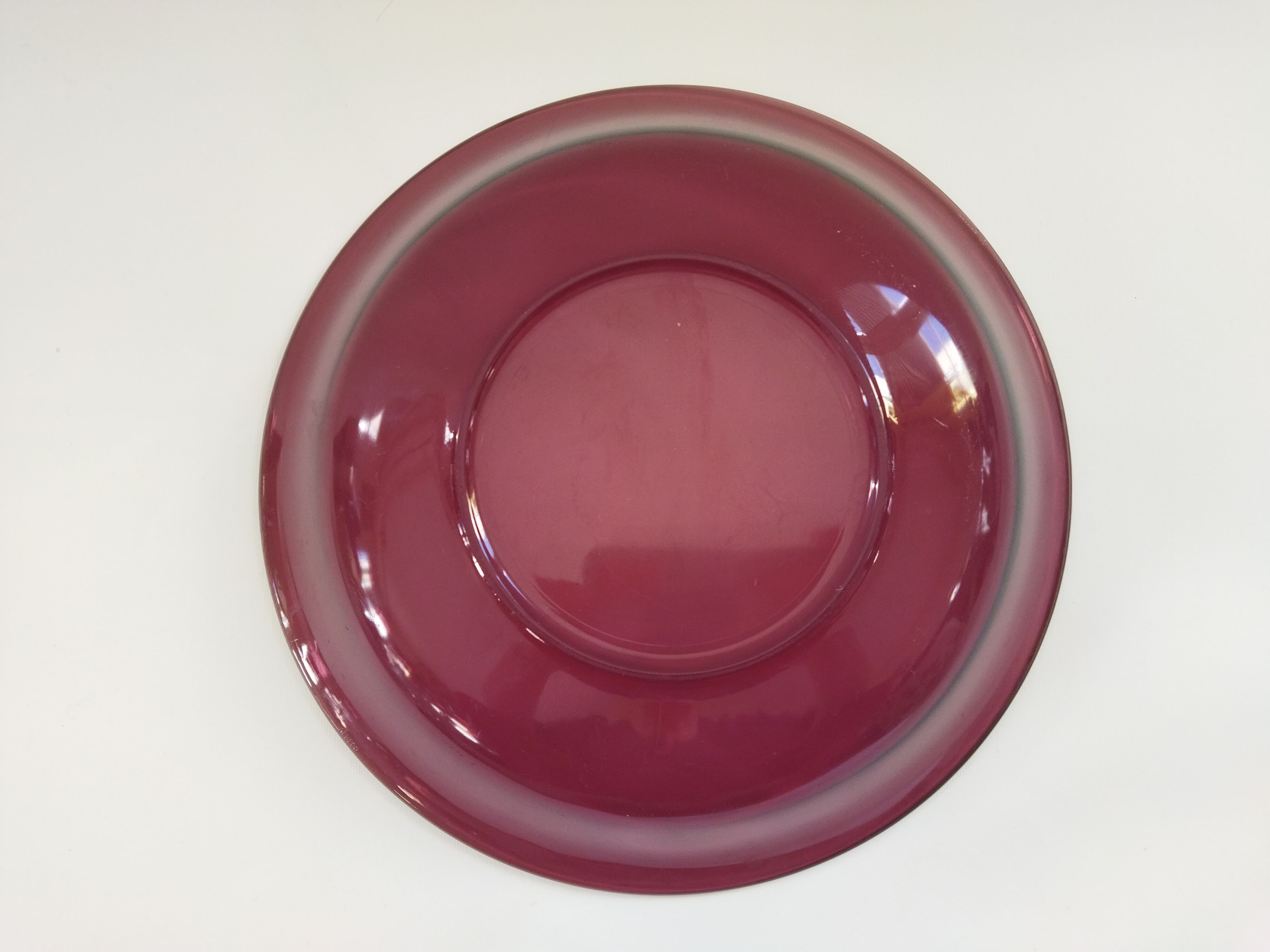 Amethyst Vereco hollow dish