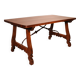 Table Espagnole En Noyer Du 17° Siècle