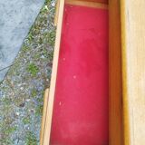 Scandinavian teak dressing table chest of drawers