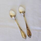 2 vintage silver plated Ercuis teaspoons