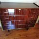 Large vintage chest of drawers 4 drawers restyled