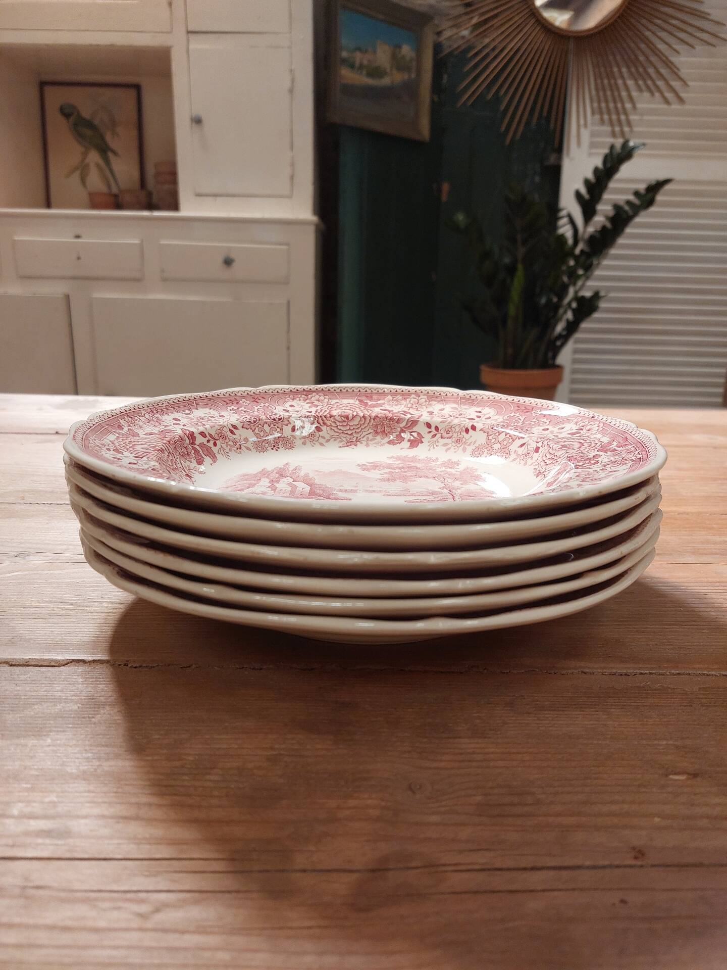 Set of 6 deep plates Villeroy & Boch