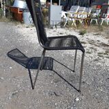 Scoubidou chair of the 60s