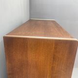 Armoire en noyer de Jitona, années 1970, Tchécoslovaquie