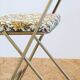Chaise pliante CHANTAZUR LAFUMA à tapisserie fleurs