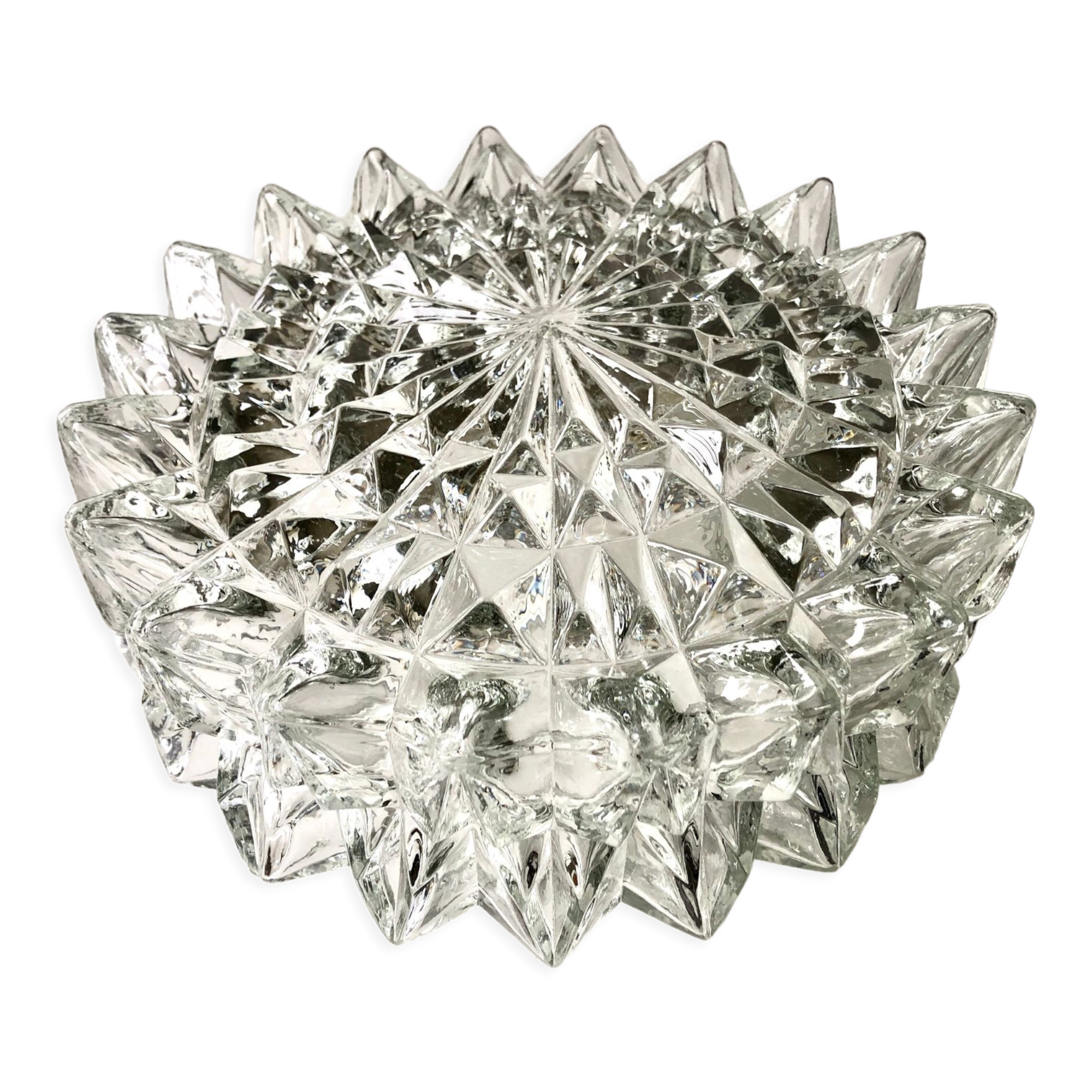 Diamond tip ceiling lamp 1970