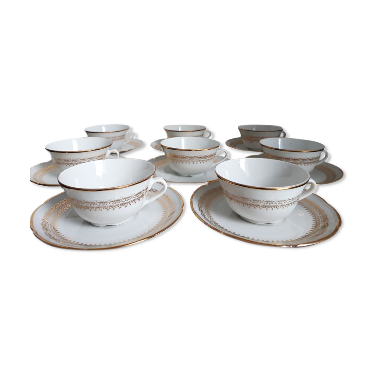 8 cups Limoges