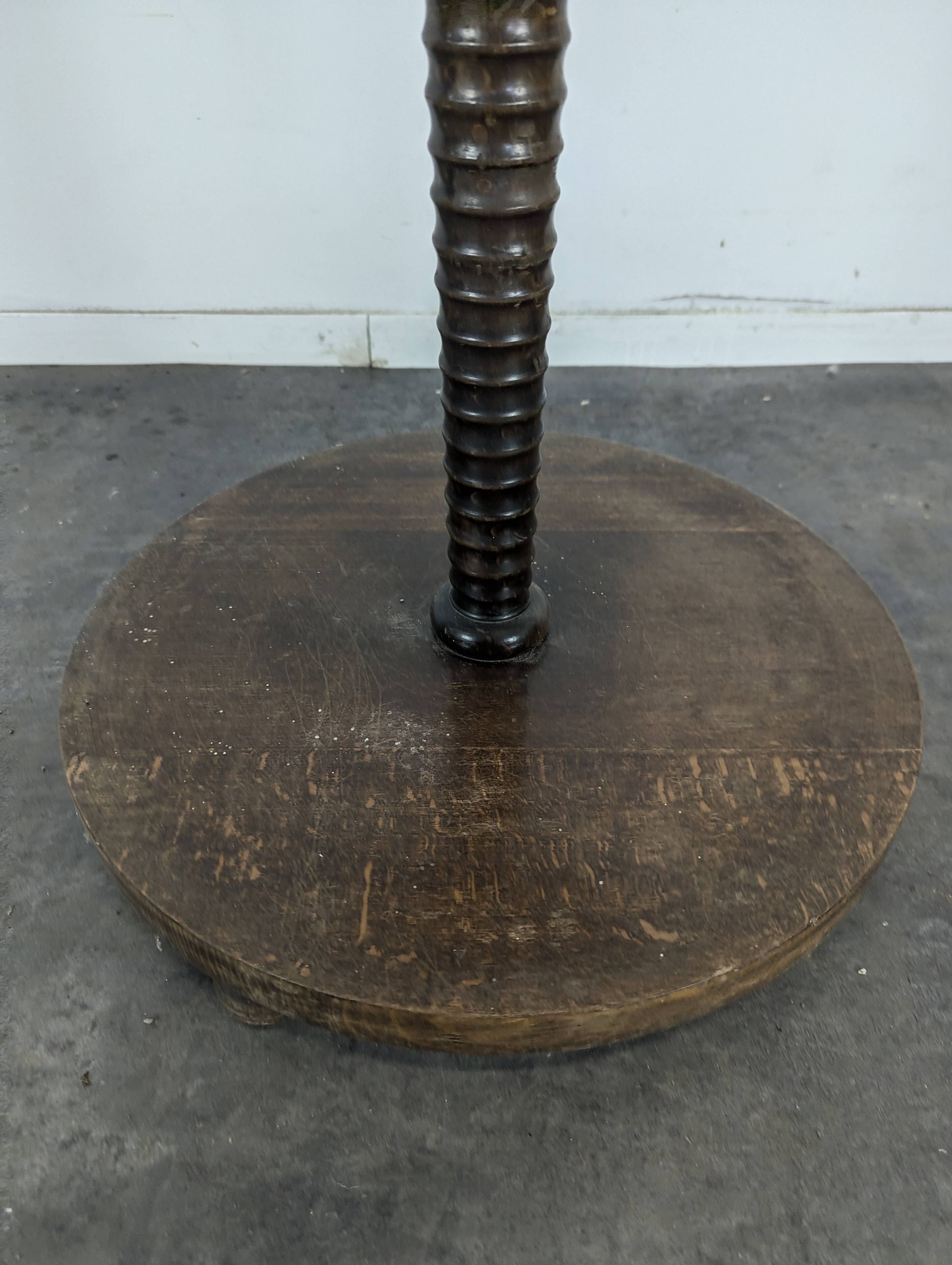 Brutalist floor lamp in the spirit of Dudouyt.