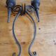 Pair of Wrought Iron Wall Lights