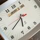 Pendule Jaz transistor orange vintage