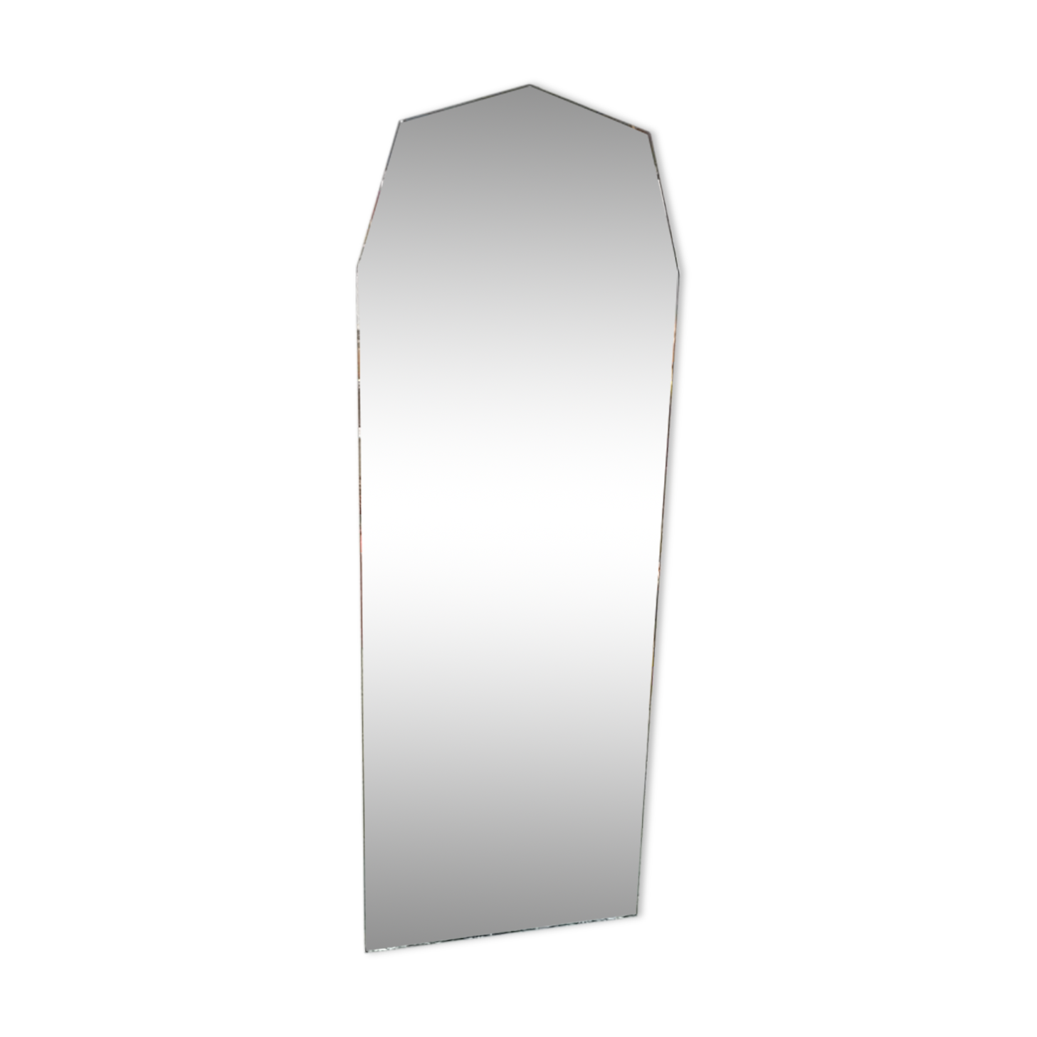 Large beveled mirror 163x58cm