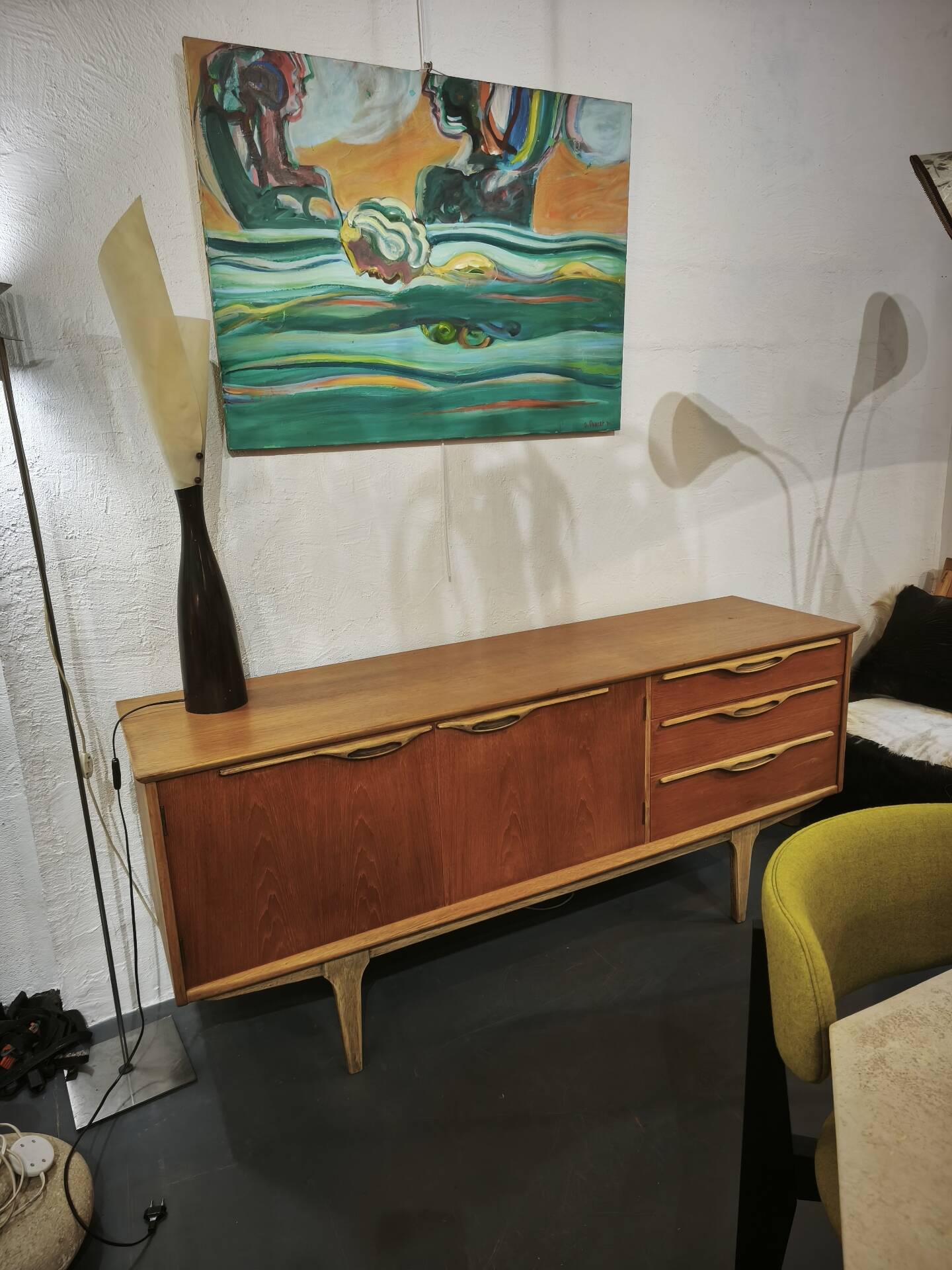 Vintage teak enfilade Jentique 1960