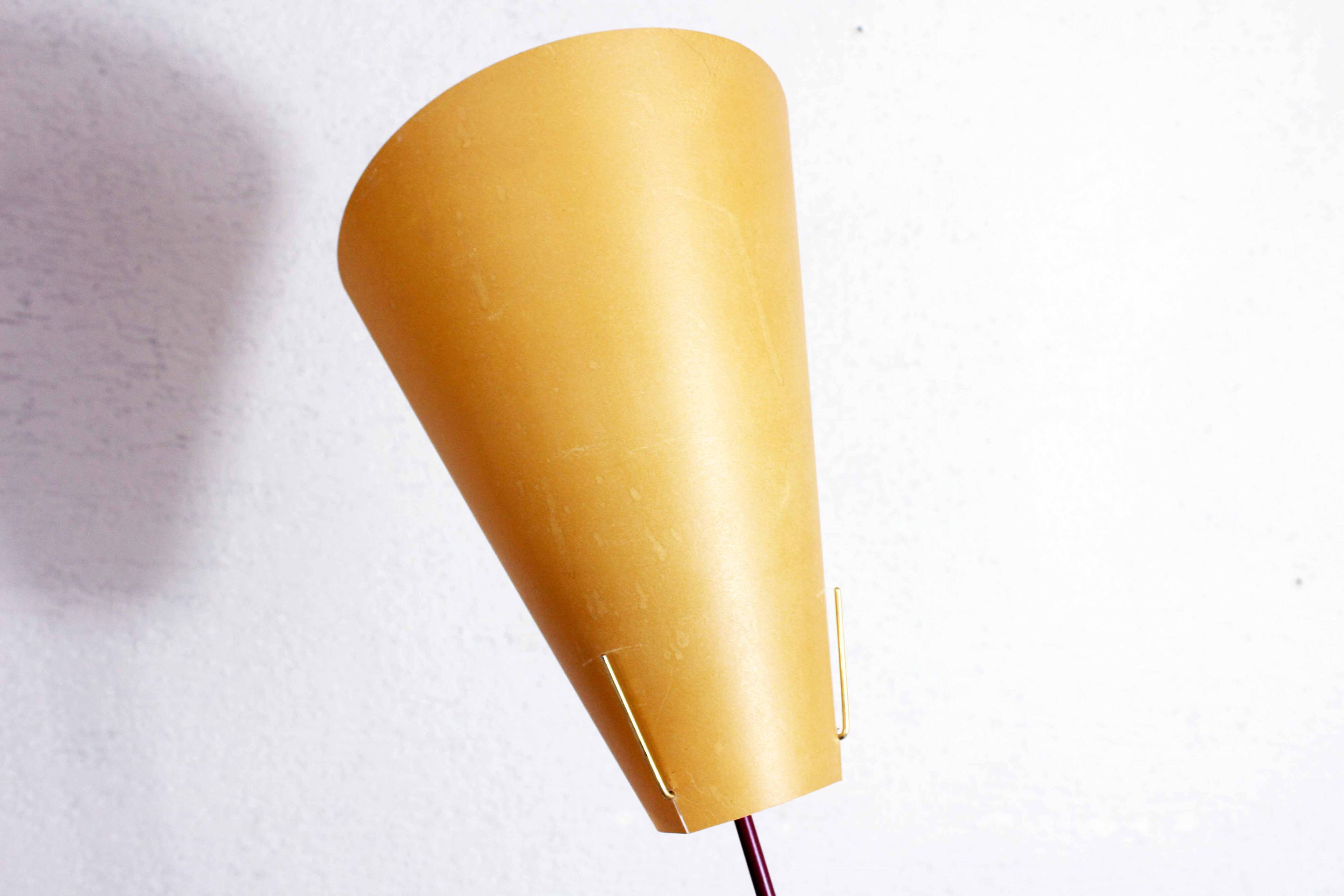 Modernist carbon floor lamp