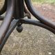 Parrot coat holder in curved wood - Art Nouveau