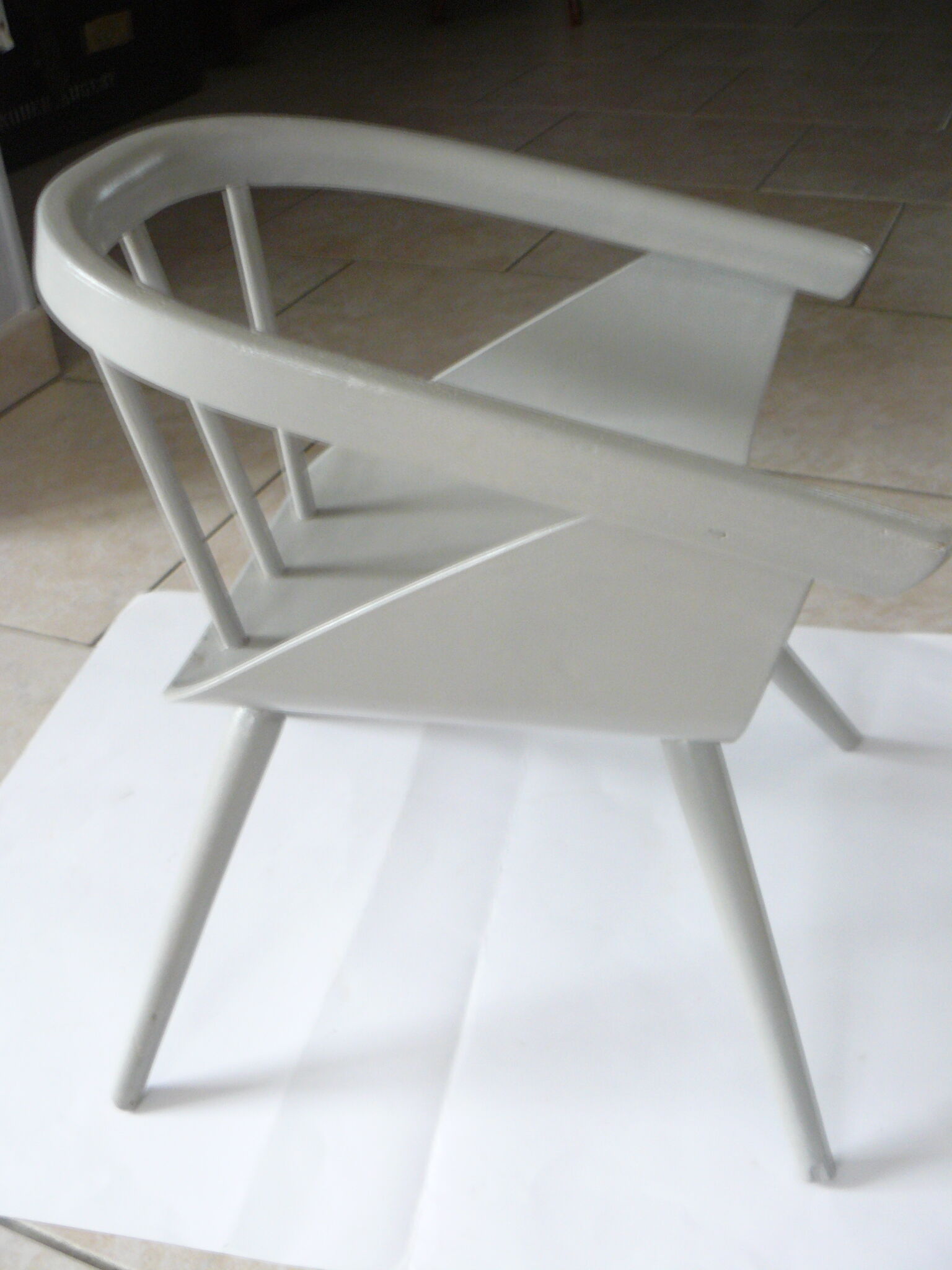 Wooden armchair for children