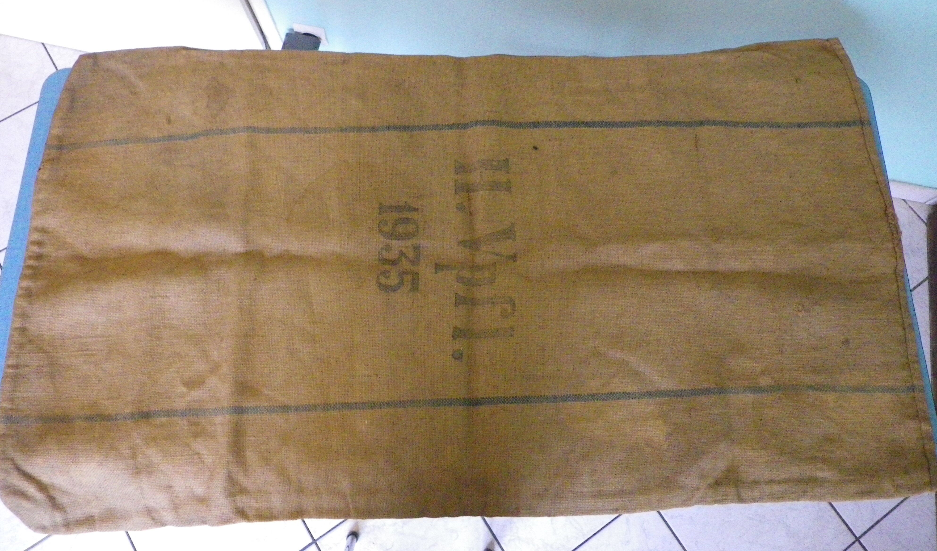 Refueling bag - H.Vpfl. 1935 with national eagle on the back - Collectible - Germany