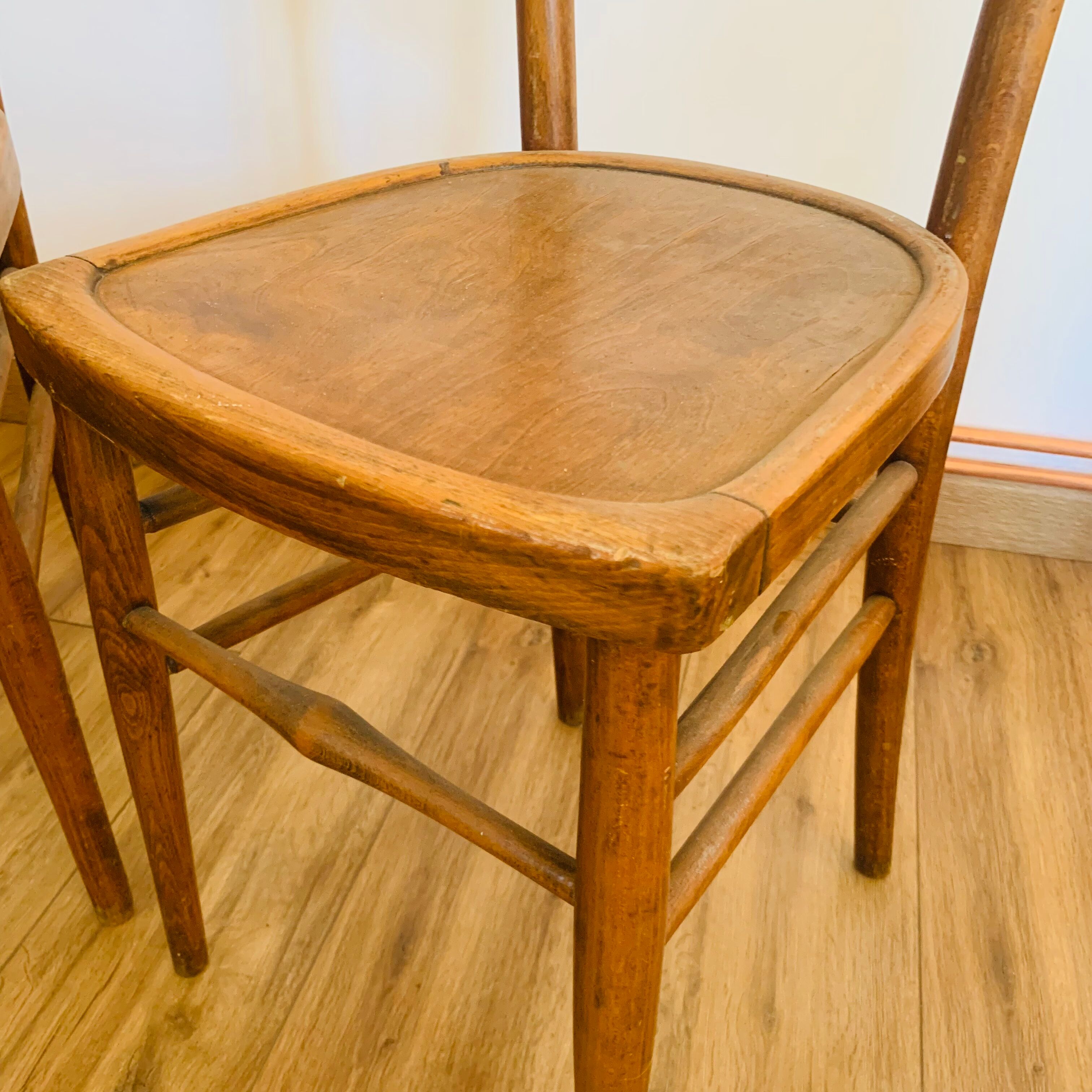 Pair of bistro chairs