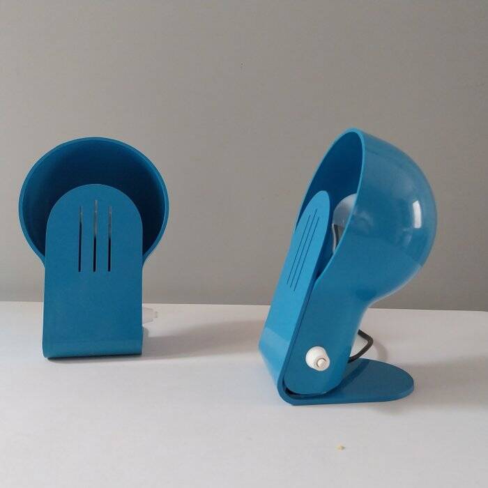 Pair of Guzzini Harveiluce- Panda lamps