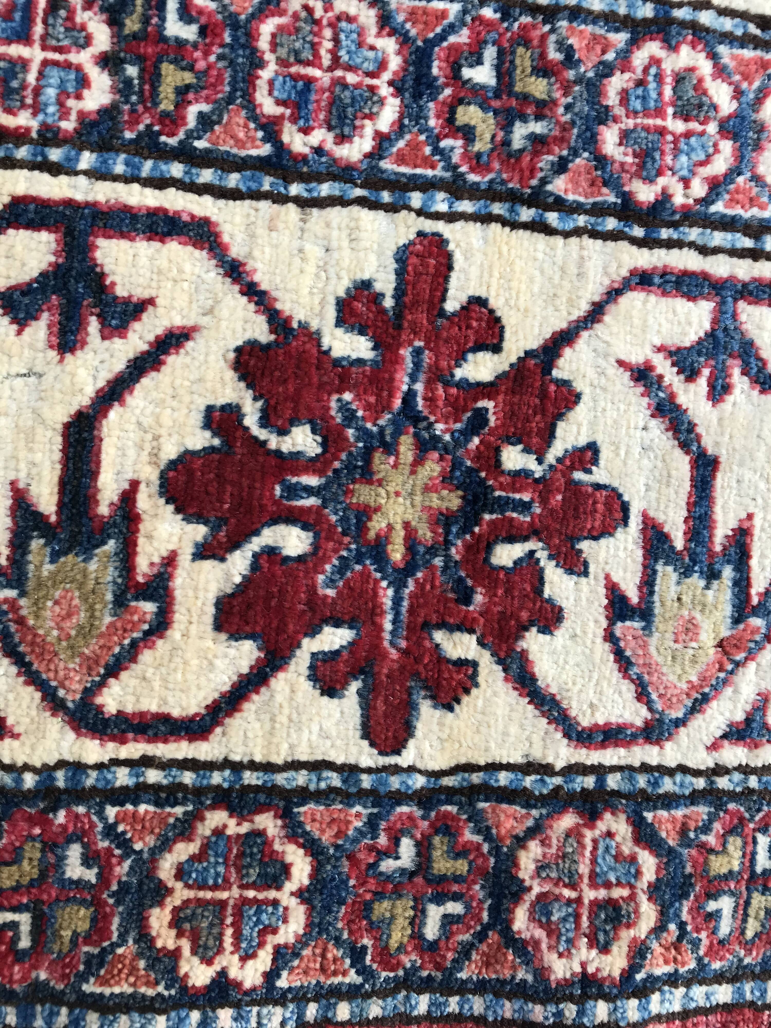 222X310cm hand made afghan Chobi rug