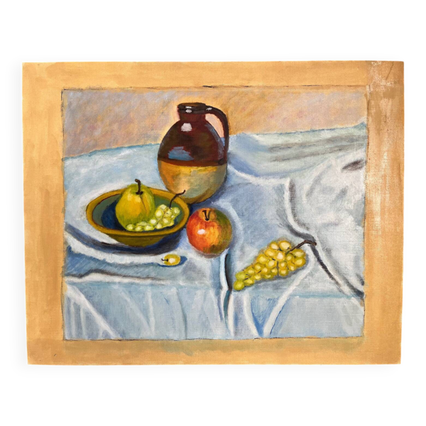 Tableau : nature morte aux fruits