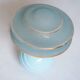 Old blue glass lamp