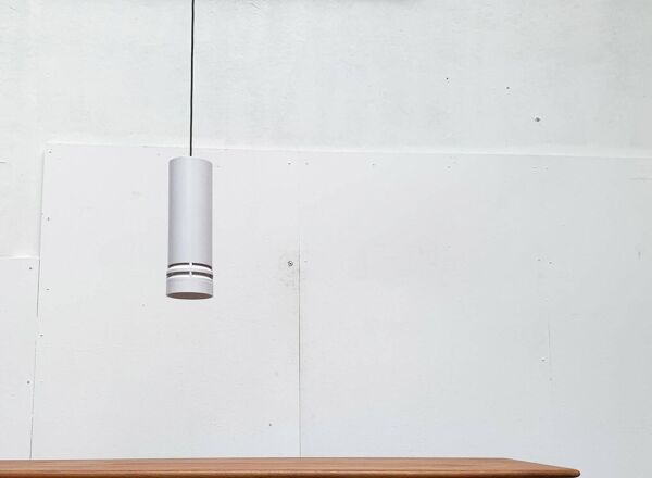 Lampe suspendue vintage danoise Pipeline par Ole Pless Jørgensen pour Nordisk Solar