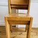 3 chaises scandinaves vintage en hêtre