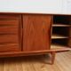 Enfilade scandinave vintage en teck Arne Vodder, 1960