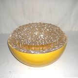 yellow pendant light from the 70s