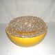 yellow pendant light from the 70s