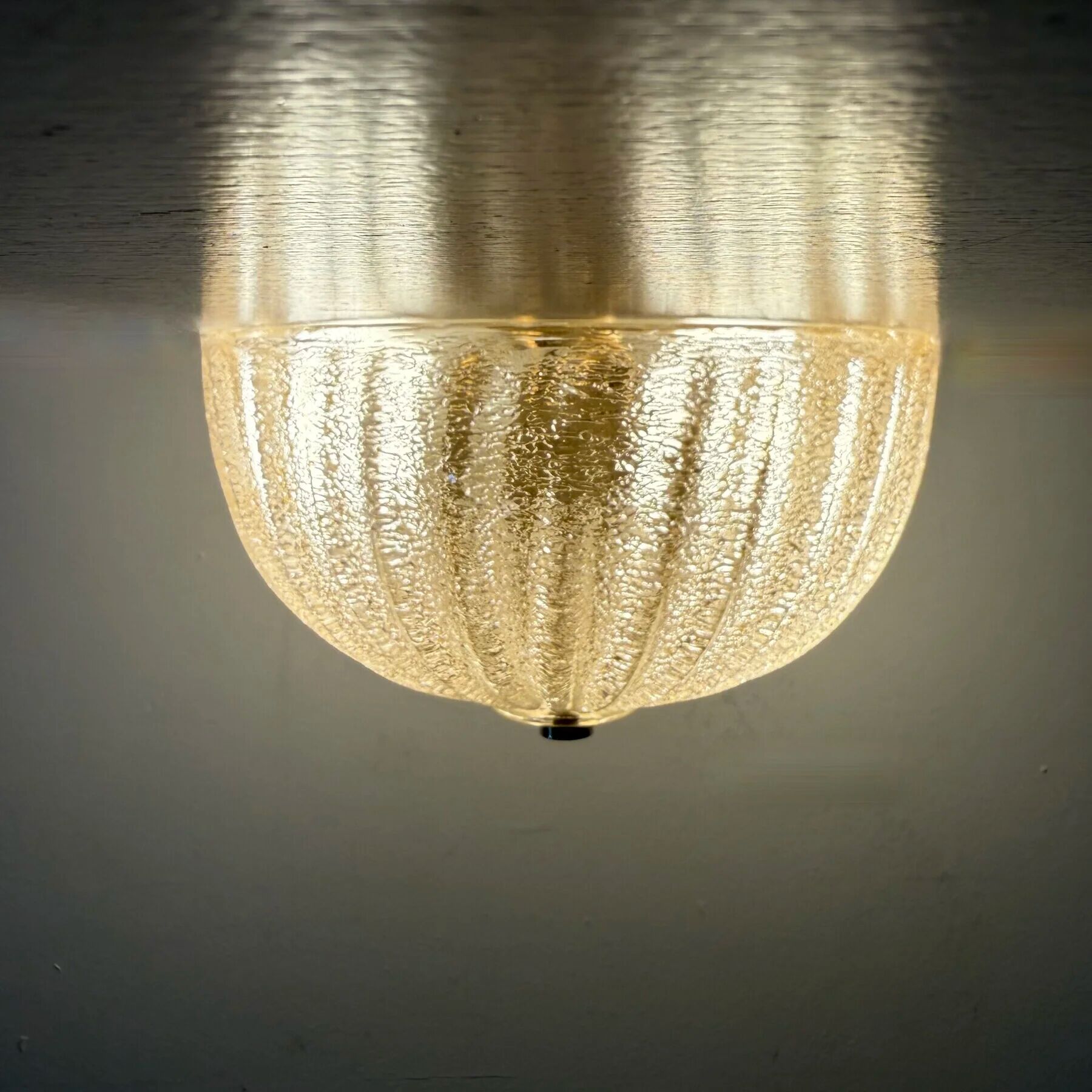 Barovier & Toso ceiling lamp 'Mezabala' 1970s