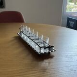 Baccarat liqueur set, glasses, and stand. Rare item.