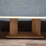 Travertine coffee table – 1970s work